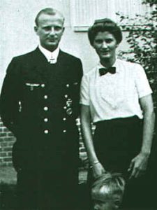 Fotografía de Úrsula hija de Dönitz y casada con el comandante Hermann Hessler, de quien cogieron el nombre para la operación / JB