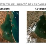 El depósito minero de El Lirio (La Unión) impide que la dana Alice arrastre metales pesados al Mar Menor