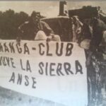 21 de mayo de 1991 | Ecologistas se encadenan en Peña del Águila para frenar la expansión urbanística de La Manga Club