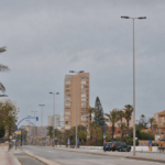 Vuelven las tablas kilométricas a los kilómetros 6, 7 y 8 de La Manga tras su reparación