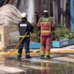 Un cabo y dos bomberos para toda La Manga: preocupación tras el incendio en ZM Isla del Ciervo