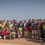 Bandera roja en varias playas de La Manga por fuerte oleaje