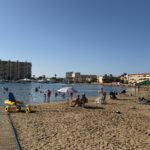 Balizan varios tramos de playa y prohíben el baño en La Manga por fuertes corrientes