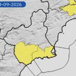 La red de control del Mar Menor mide el impacto de las lluvias tras registrar hasta 63 litros por metro cuadrado