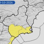 🟠 Sube a nivel naranja la alerta por lluvias muy fuertes en San Javier y La Unión esta noche
