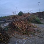 La Manga, entre las zonas más afectadas por las lluvias: inundaciones y Gran Vía cortada junto al Estacio