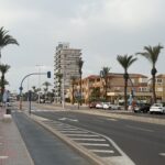 La DANA Adam agrava los desperfectos en playas y lavapiés de La Manga